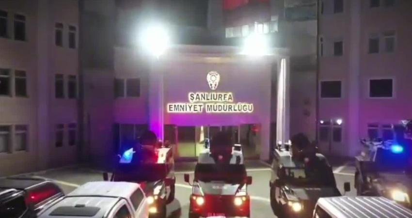 Şanlıurfa Emniyet Müdürlüğü Terörle Mücadele Şube Müdürlüğü ekiplerince 21 ilde