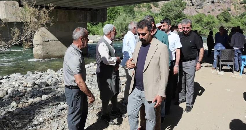 Diyarbakır-Bingöl arasındaki Sarım Çayı’nda kaybolan Vedat Karabulut’u arama çalışmaları 8’inci