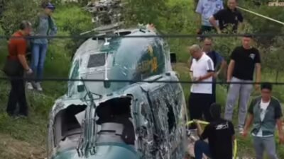 Suudi Arabistan devlet haber ajansı, Saudi Aramco'ya ait bir helikopterin
