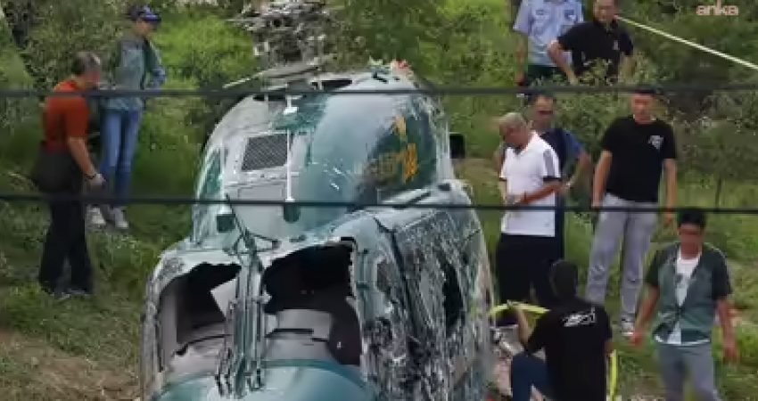Suudi Arabistan devlet haber ajansı, Saudi Aramco'ya ait bir helikopterin