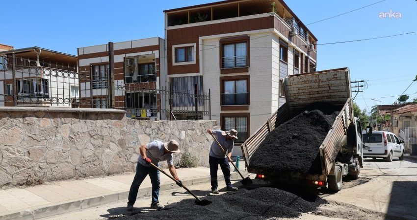Şehzadeler Belediyesi, altyapı faaliyetleri sırasında bozulan yolları yenilemek amacıyla Dilşikar,