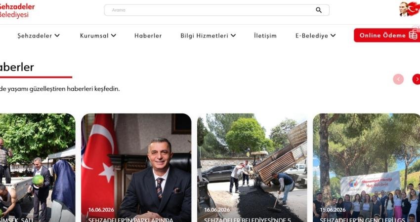 Şehzadeler Belediyesi, vatandaşların belediye hizmetlerine daha hızlı, kolay ve etkin