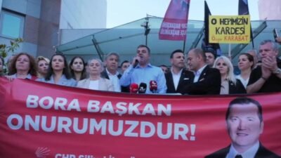 CHP İstanbul İl Başkanı Özgür Çelik, Silivri Belediye Başkanı Bora