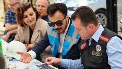 Silivri Belediye Başkanı Bora Balcıoğlu, Cumhuriyet Mahallesi Esentepe Öğretmenler Sitesi’nde