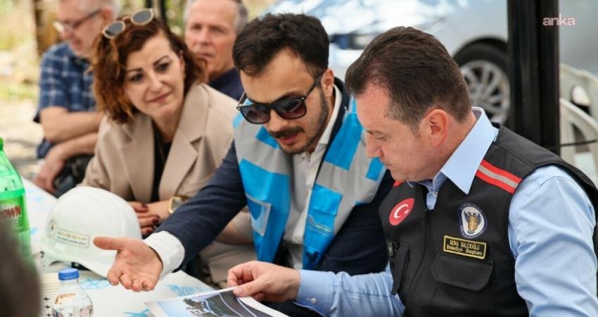 Silivri Belediye Başkanı Bora Balcıoğlu, Cumhuriyet Mahallesi Esentepe Öğretmenler Sitesi’nde
