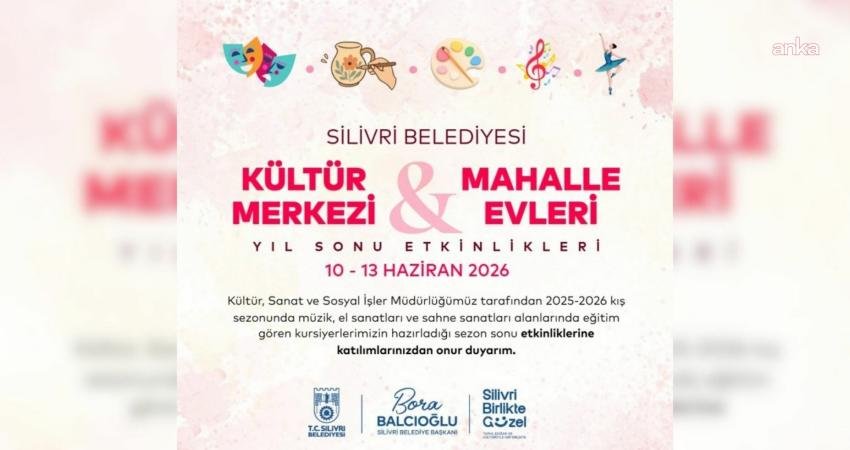 Silivri Belediyesi Kültür, Sanat ve Sosyal İşler Müdürlüğü tarafından 2025-2026