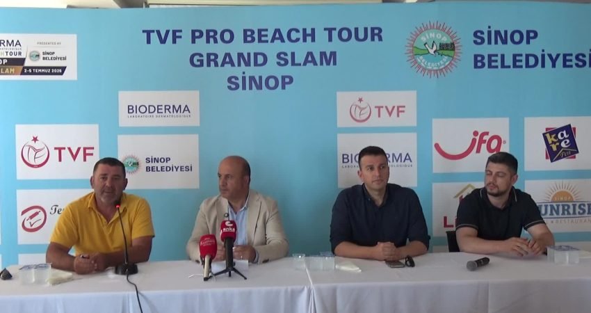 Türkiye Voleybol Federasyonu (TVF) ile Sinop Belediyesi iş birliğinde düzenlenecek