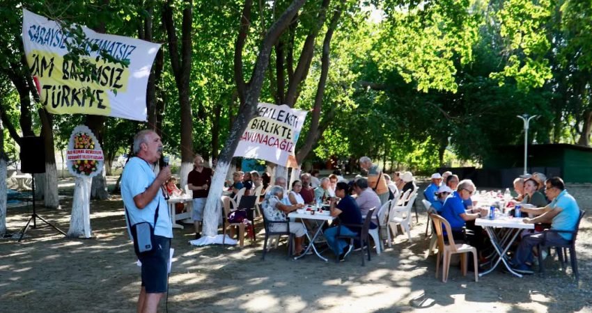 SOL Parti Burhaniye İlçe Başkanı Ertuğrul Yüzer, Ankara'da toplanacak NATO