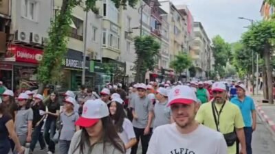 Manisa’nın Soma ilçesinde 5 Haziran Dünya Çevre Günü dolayısıyla düzenlenen