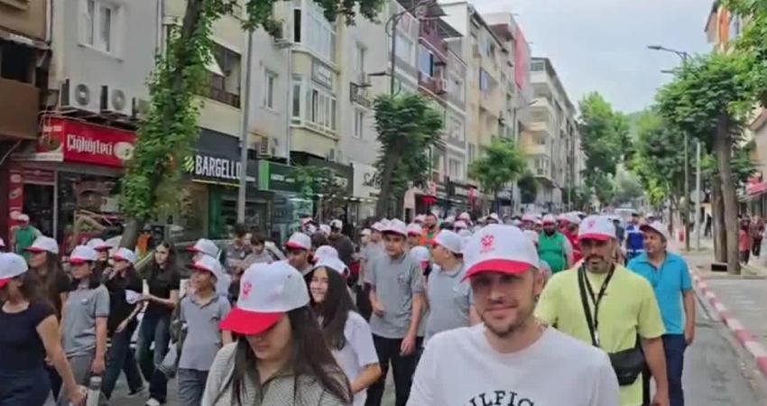 Manisa’nın Soma ilçesinde 5 Haziran Dünya Çevre Günü dolayısıyla düzenlenen