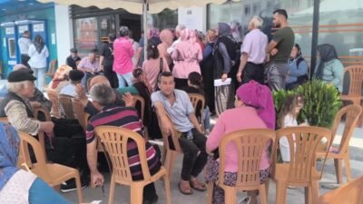 Osmaniye'nin Kadirli ilçesinde devletten sosyal yardım alan vatandaşlar, 1 Temmuz'dan