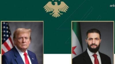 Suriye Cumhurbaşkanlığı, Cumhurbaşkanı Ahmed el-Şara ile ABD Başkanı Donald Trump