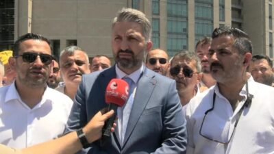 Çağlayan'daki İstanbul Adliyesi olağanüstü günlerinden birini yaşadı. Taksicilerle "paylaşımlı yolculuk