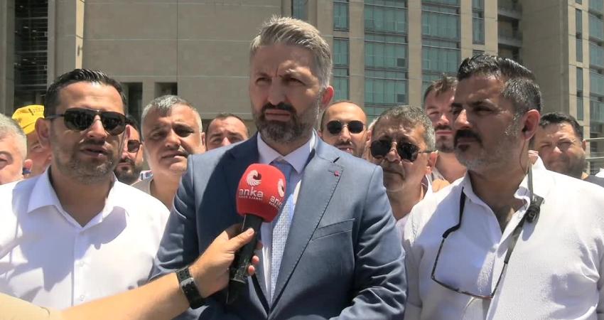 Çağlayan'daki İstanbul Adliyesi olağanüstü günlerinden birini yaşadı. Taksicilerle "paylaşımlı yolculuk