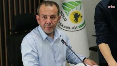Görevinden uzaklaştırılan Bolu Belediye Başkanı Tanju Özcan, CHP Bolu İl Başkanı