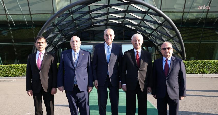 TBMM Başkanı Numan Kurtulmuş, yarın Azerbaycan'ın başkenti Bakü'de İslam İşbirliği