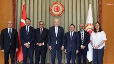 TBMM Başkanı Numan Kurtulmuş, Birleşik Krallık-Türkiye Parlamentolararası Dostluk Grubu Başkanı