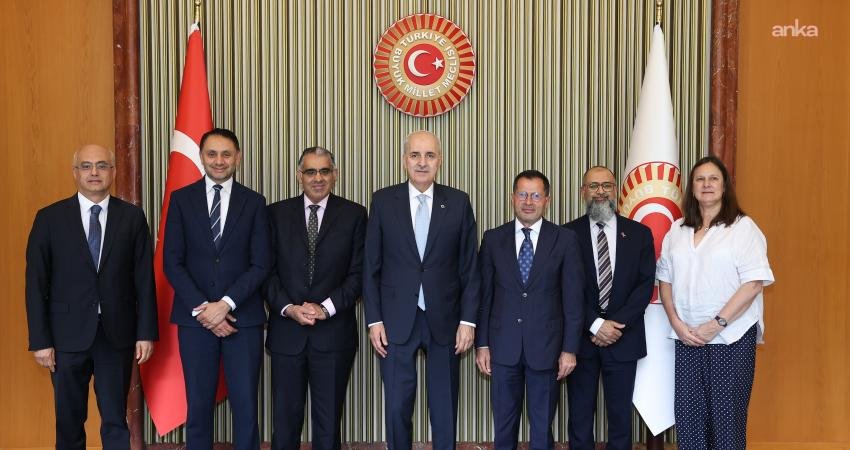 TBMM Başkanı Numan Kurtulmuş, Birleşik Krallık-Türkiye Parlamentolararası Dostluk Grubu Başkanı