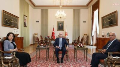 Türkiye Büyük Millet Meclisi Başkanı Numan Kurtulmus, DEM Parti İmralı