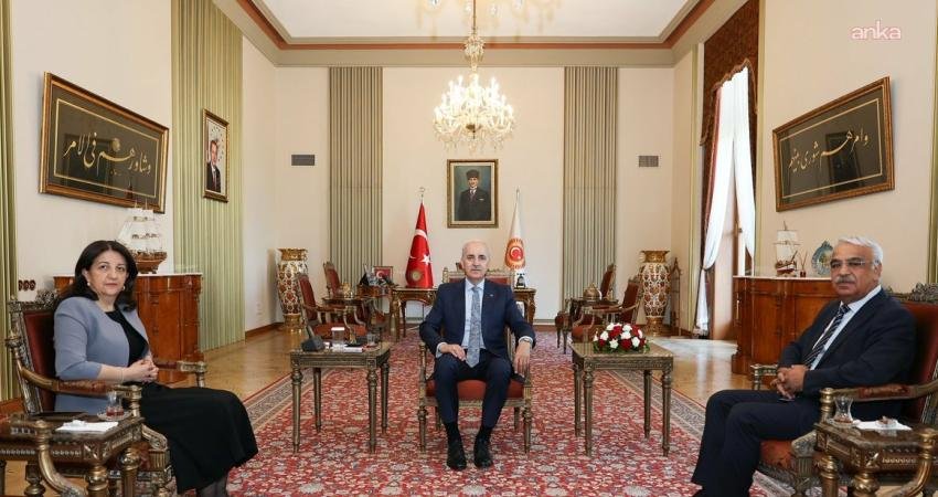 Türkiye Büyük Millet Meclisi Başkanı Numan Kurtulmus, DEM Parti İmralı