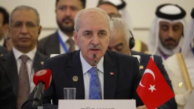 TBMM Başkanı Numan Kurtulmuş, Bakü'de katıldığı İslam İşbirlği Teşkilatı Parlamento Birliği