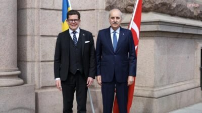 TBMM Başkanı Numan Kurtulmuş, resmi ziyaret gerçekleştirdiği Stockholm’de İsveç Parlamentosu