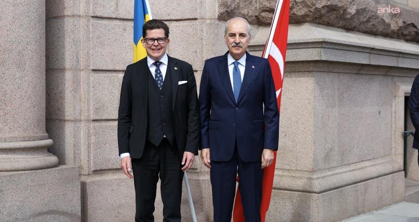 TBMM Başkanı Numan Kurtulmuş, resmi ziyaret gerçekleştirdiği Stockholm’de İsveç Parlamentosu