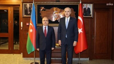 Türkiye Büyük Millet Meclisi Başkanı Numan Kurtulmuş, Azerbaycan’daki resmi temasları kapsamında Türkiye’nin