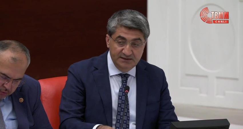 DEM Parti Grup Başkanvekili Gülistan Kılıç Koçyiğit, Ankara'da bugün sabah