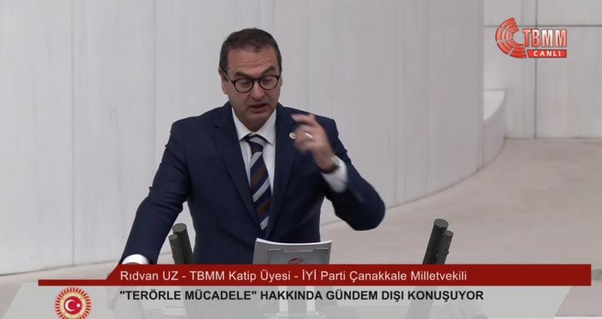 TBMM Genel Kurulu’nda, İYİ Parti ile DEM Parti milletvekilleri arasında
