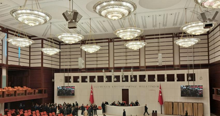 Türkiye Büyük Millet Meclisi (TBMM) Genel Kurulu'nda gerçekleştirilen Sayıştay Başkanlığı