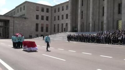Eski Mersin Milletvekili Yusuf Fevzi Arıcı için TBMM'de cenaze töreni