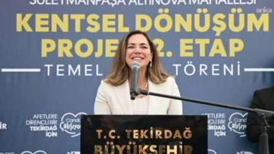 Tekirdağ Büyükşehir Belediyesi tarafından hayata geçirilen Altınova Kentsel Dönüşüm Projesi’nin