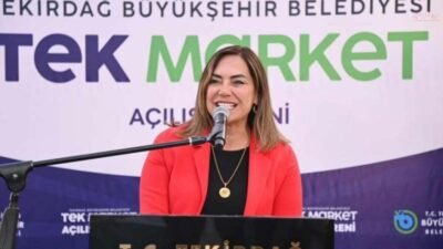 Tekirdağ Büyükşehir Belediyesi, TEK Market Saray şubesini, düzenlenen törenle hizmete açtı. Büyükşehir