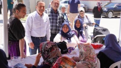 Tepebaşı Belediye Başkanı Ahmet Ataç, Yukarıkartal Mahallesi’nde düzenlenen yağmur duasına