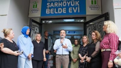 Tepebaşı Belediyesi Belde Evleri’nin kadın kursiyerleri, yıl boyunca hazırladıkları eserleri