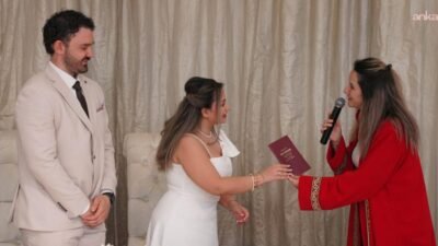Tepebaşı Belediyesi Nikah Dairesi’nde, özel bir tarih olarak tercih edilen