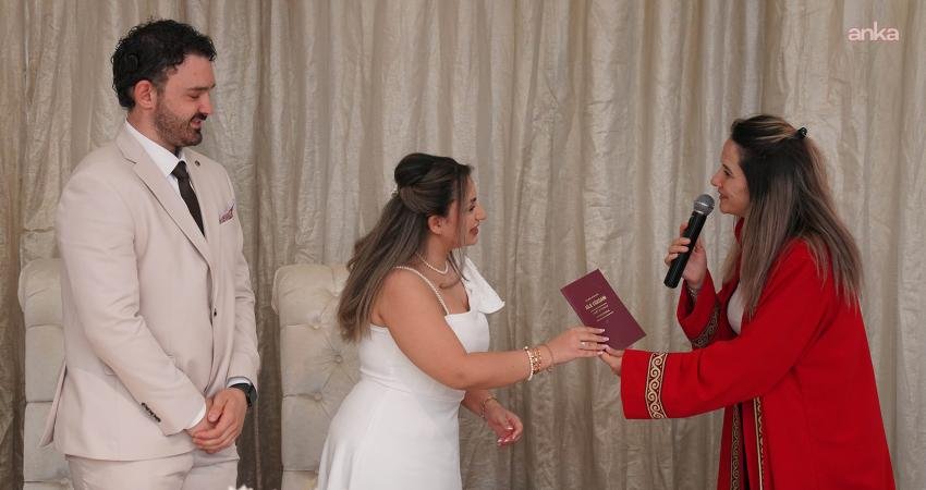 Tepebaşı Belediyesi Nikah Dairesi’nde, özel bir tarih olarak tercih edilen