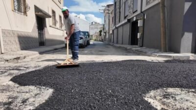 Tepebaşı Belediyesi, ilçe genelinde bozulan ve deforme olan yollarda bakım,