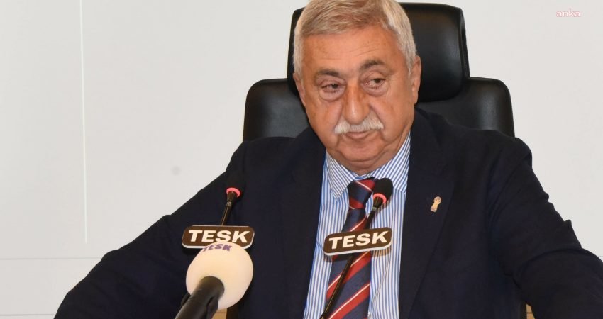 Türkiye Esnaf ve Sanatkarları Konfederasyonu (TESK) Genel Başkanı Bendevi Palandöken,