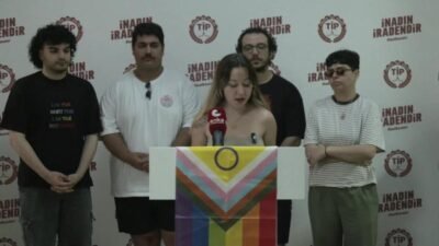 TİP İzmir İl Örgütü, Onur Ayı dolayısıyla parti binasında basın