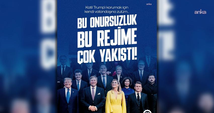 TİP, Ankara’da NATO zirvesi öncesi yapılan gözaltılara tepki göstererek, “Bu