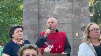 Trabzon Emek ve Demokrasi Platformu, "NATO'ya Hayır Yürüyüşü" düzenledi. Platformu