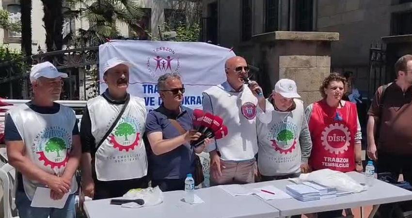 Trabzon Emek ve Demokrasi Platformu, kentteki sağlık yatırımlarının tasfiyesine ve