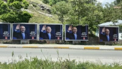 Tunceli Valiliği, kentte bulunan bazı billboardlarda Kemal Kılıçdaroğlu’nun yer aldığı