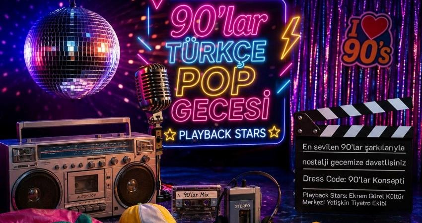 Turgutlu Belediyesi, 14 Haziran’da düzenleyeceği ücretsiz etkinlikle vatandaşları 90’lı yılların