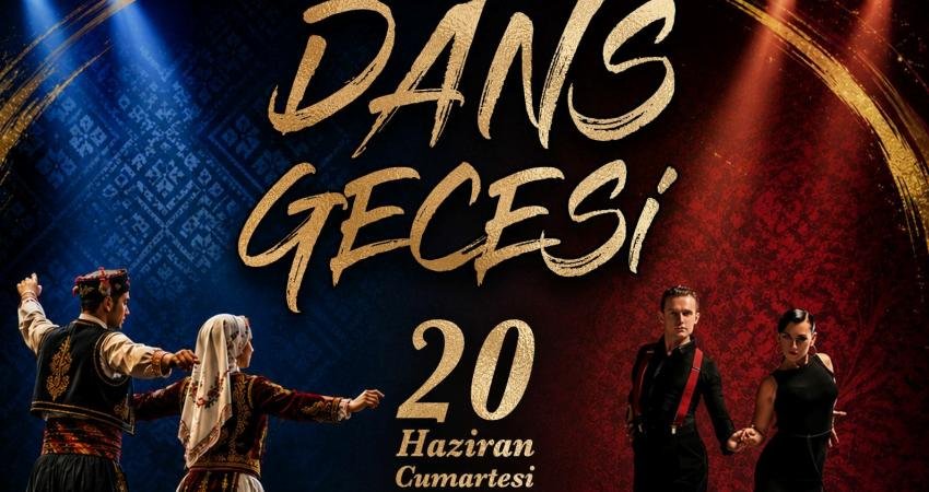 Turgutlu Belediyesi ev sahipliğinde düzenlenecek "Dans Gecesi", 20 Haziran Cumartesi