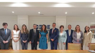 TÜSİAD Yönetim Kurulu Başkanı Ozan Diren, TÜSİAD heyeti ile birlikte İspanya