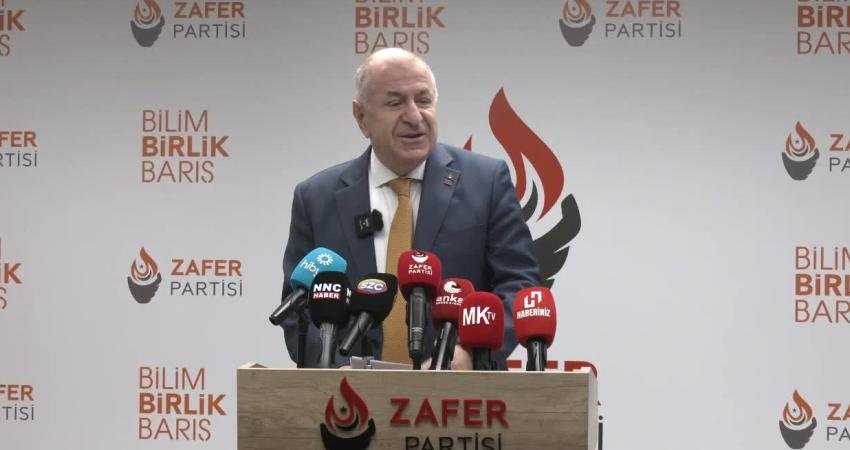 Zafer Partisi Genel Başkanı Ümit Özdağ, "Bahçeli, Öcalan'la ittifak kuran