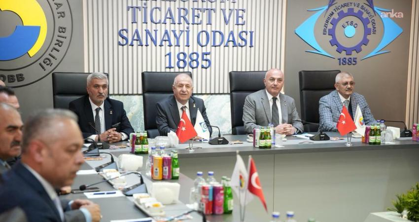 Zafer Partisi Genel Başkanı Ümit Özdağ, Erzurum programı kapsamında Erzurum